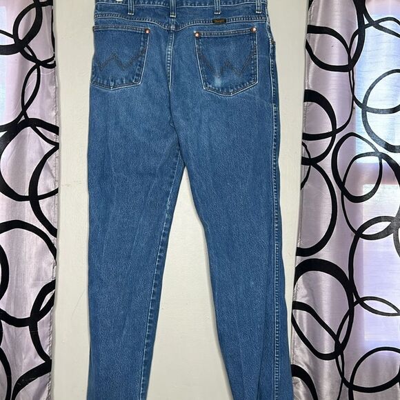 Wrangler straight leg denim jeans size 34 x 30 - Picture 10 of 13